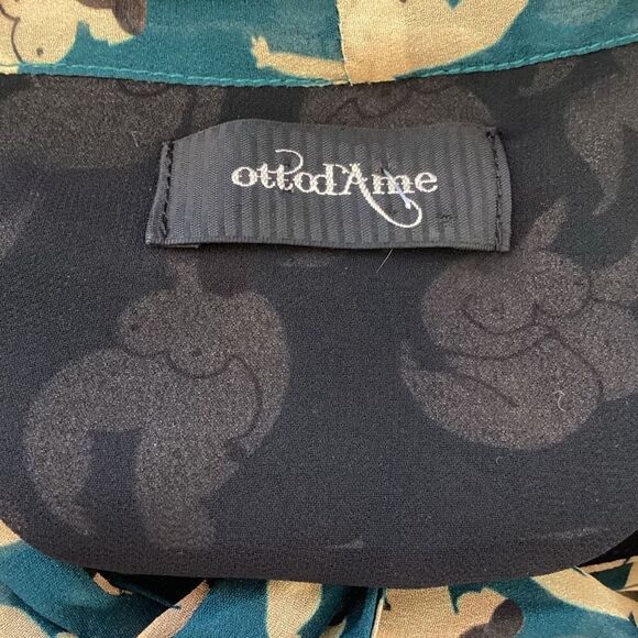 Anthropologie Ottod’ame Femme Tie Neck Dress US 8 Naked Women Made in Italy - Picture 10 of 14